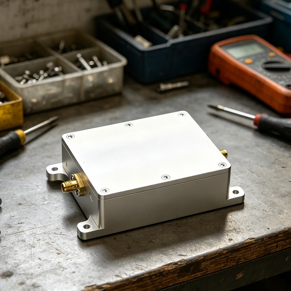 5W Wireless WiFi For Amplifier for Industrial Grade Signal Extension with Aluminum Alloy Casing and DC Power Compatibility