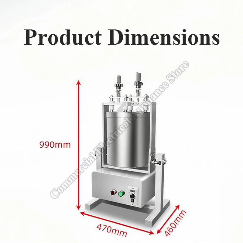 Chocolate Grinder Electric Stainless Steel Vertical Equipment Choke Thermostat Cocoa Bean Grinding Equipment