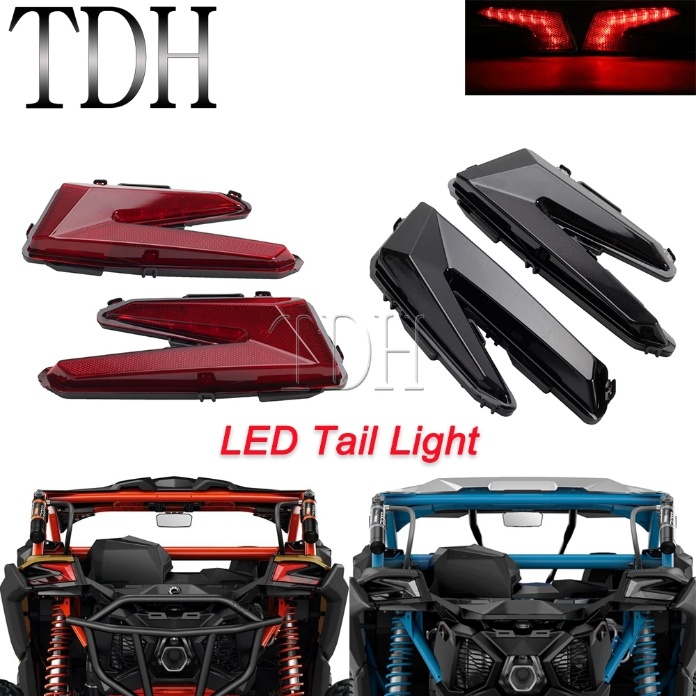 

UTV LED Taillight Stop Brake Lamp Light For Can Am Maverick X3 900 MAX Turbo R Turbo R XRC XDS 2017-2021 Left Right Tail Light