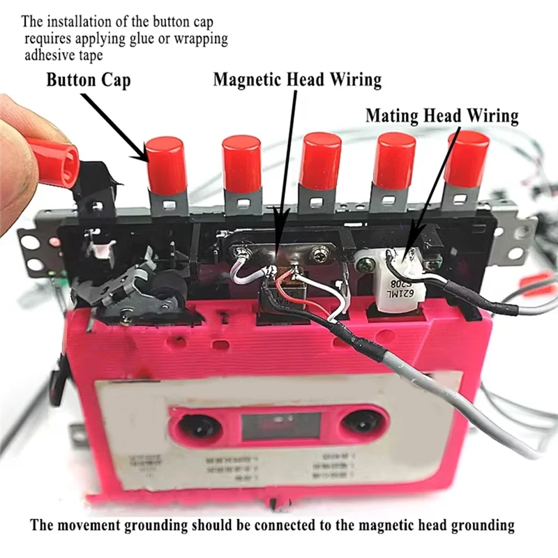 AA87 TA شريط ستيريو سطح السفينة حركة الرأس Preamp مكبر للصوت للتسجيل الدقيق والتشغيل
