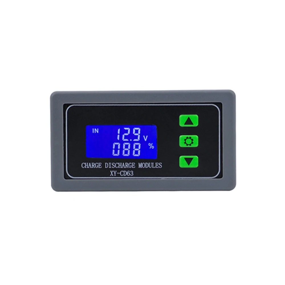 

XY-CD63 DC 6-60V 30A Battery Charger Discharger Controller Module Full Power Off Under Voltage Power Loss Protector LED Display