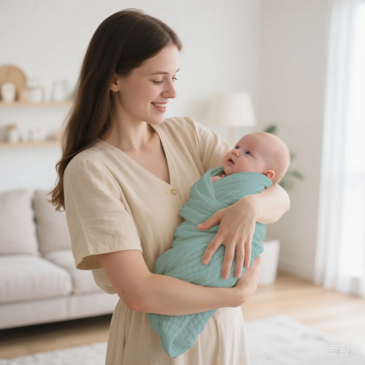 Cotton Baby Hooded Bath Towel 2