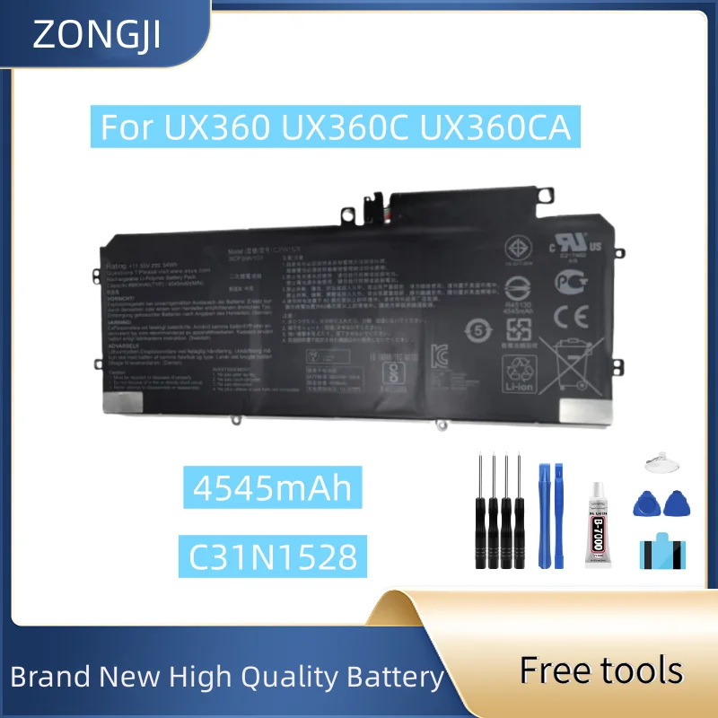 

Новый аккумулятор C31N1528 11,55 В 54 Втч для ноутбука UX360 UX360C UX360CA UX360CA-C4008T серии аккумуляторов + бесплатные инструменты