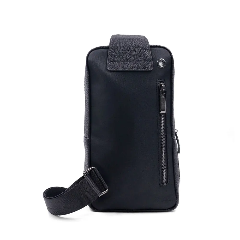 Bolso de mano de seguridad con huella dactilar para hombre, billetera antirrobo, billetera larga para dinero, bolsa de teléfono móvil, bolsa de