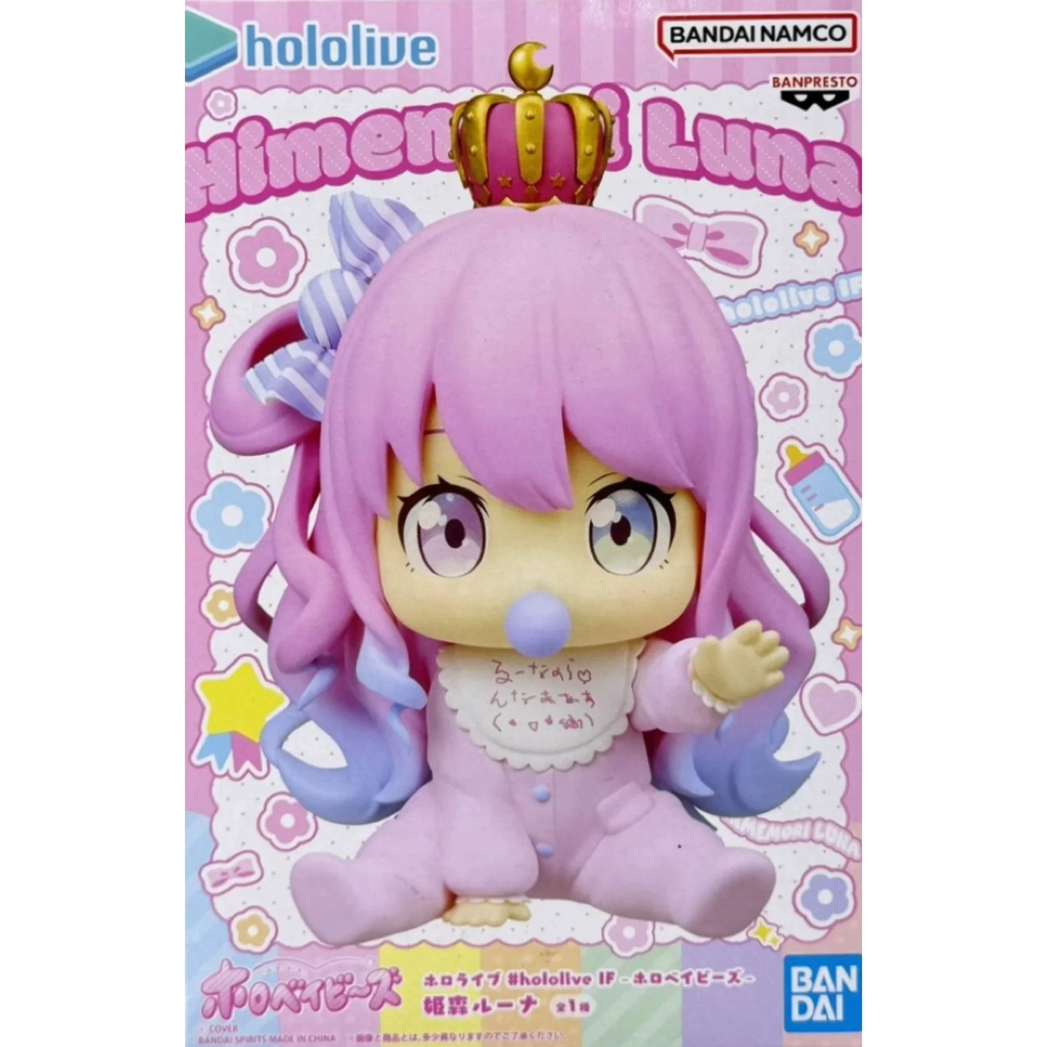 

Оригинальные фигурки Bandai Banpresto Relax Time Hololive Laplace Darkness Luna Himemori Kawaii Anime Loli Girls, модели игрушек, подарки