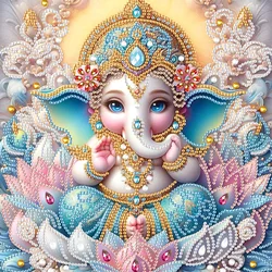 DIY Cute Elephant 5D Special Shape Diamond Art Kits for Beginners,Diamond Art Painting Kits for Home Wall Decoration Gift