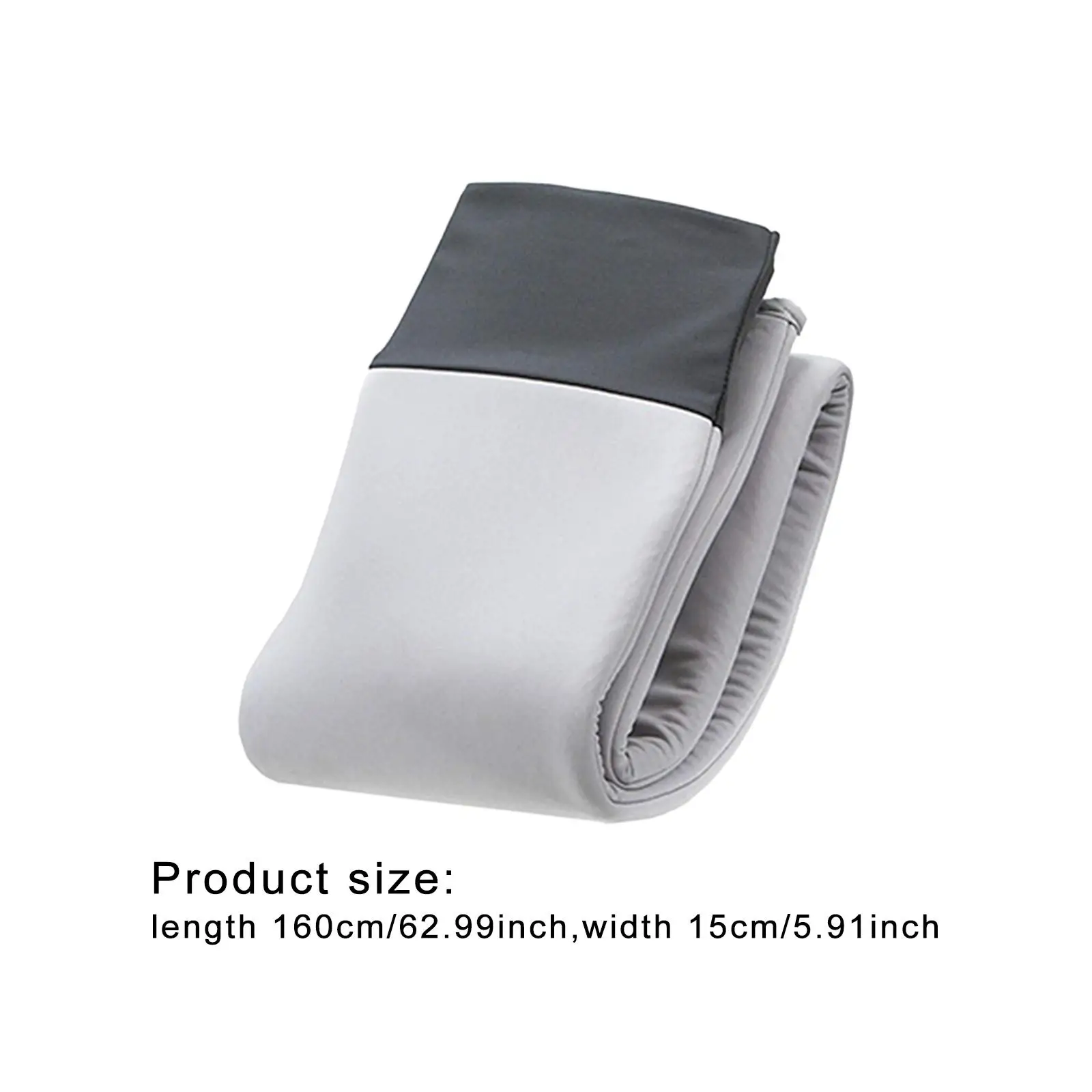 Exhaust Hose Sleeve Insulation Wrap Adjustable Fastening Washable Polyester for Air Conditioner Ventilation System