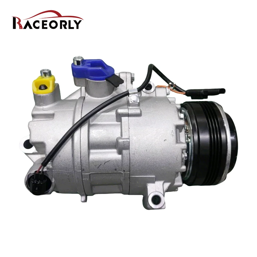 Car Engine air Conditioner Compressor Belt Pulley Diameter 110mm 64529195971 64529185146 M57 N57 N57N 3.0d X5 X6 E70 E71