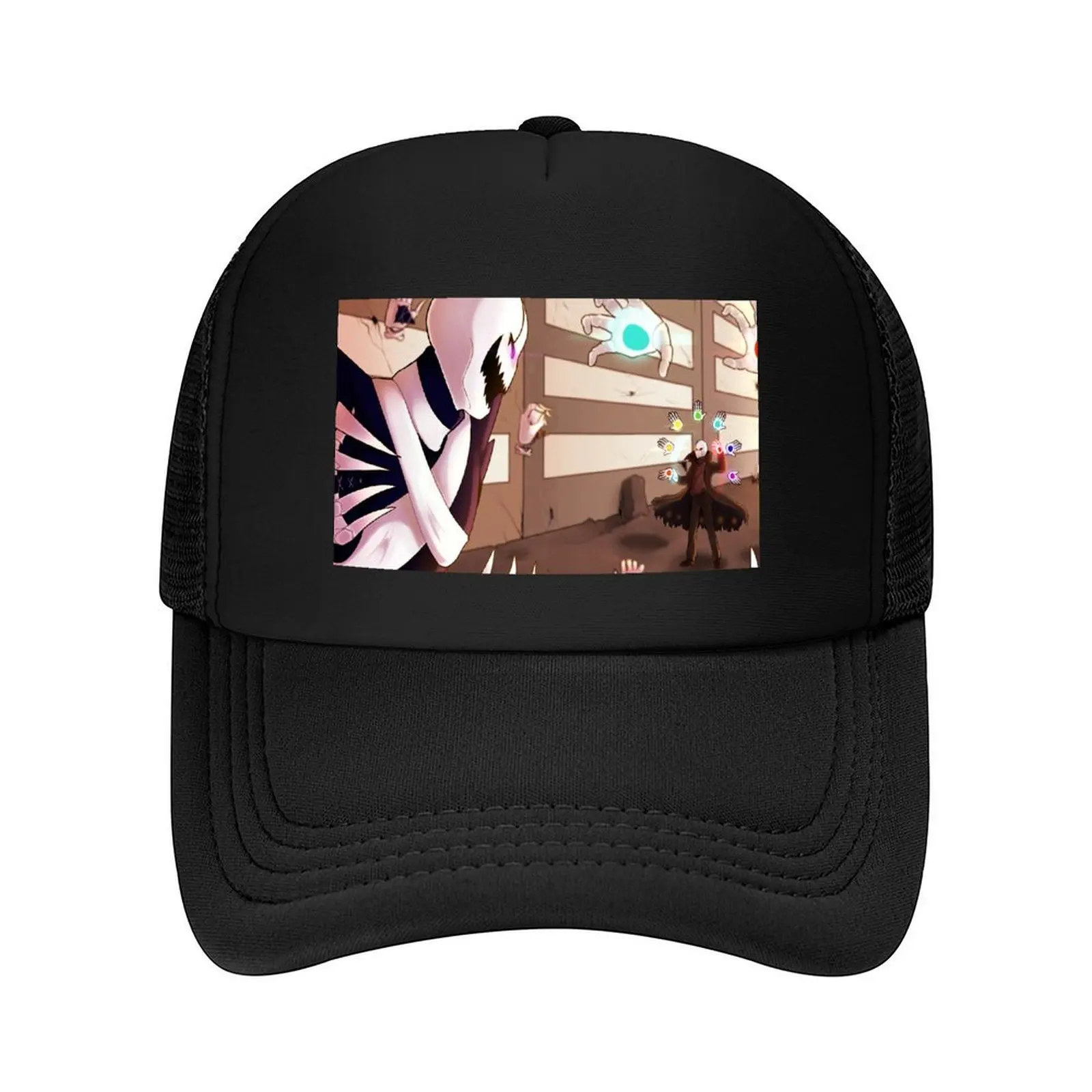 

Glitchtale and Underverse Baseball Cap Snap Back Hat Mountaineering Winter hat Fishing cap Men's Baseball Women's