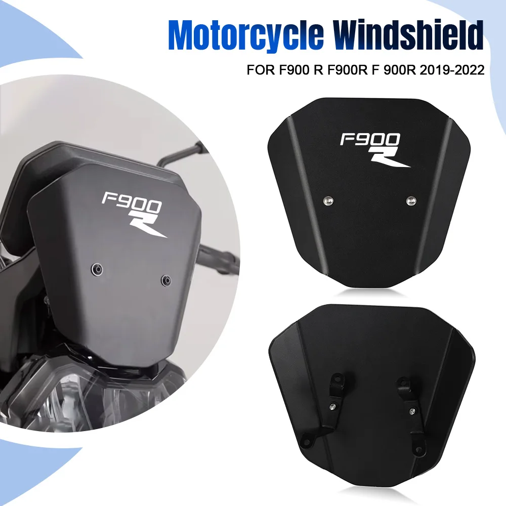 

Motorcycle Front Fairing Deflector For BMW F900 R F900R F 900R 2019 2020 2021 2022 Windscreen Aluminum Wind Screen Shield Mount