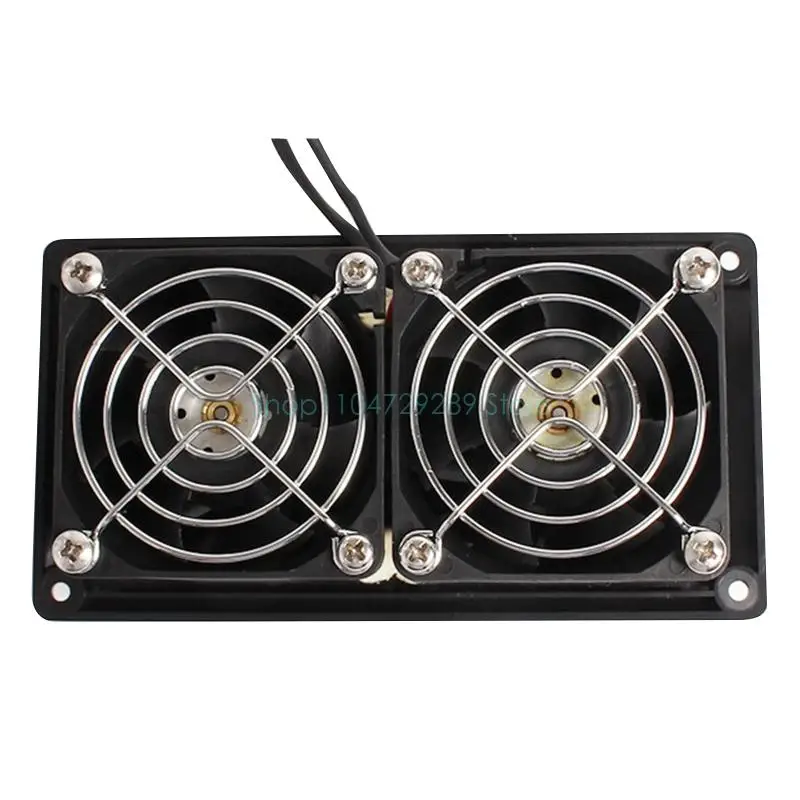 D8KE Car Exhaust Fan 12V Motorhome Roof Vent Fan Silent Energy Saving Travel