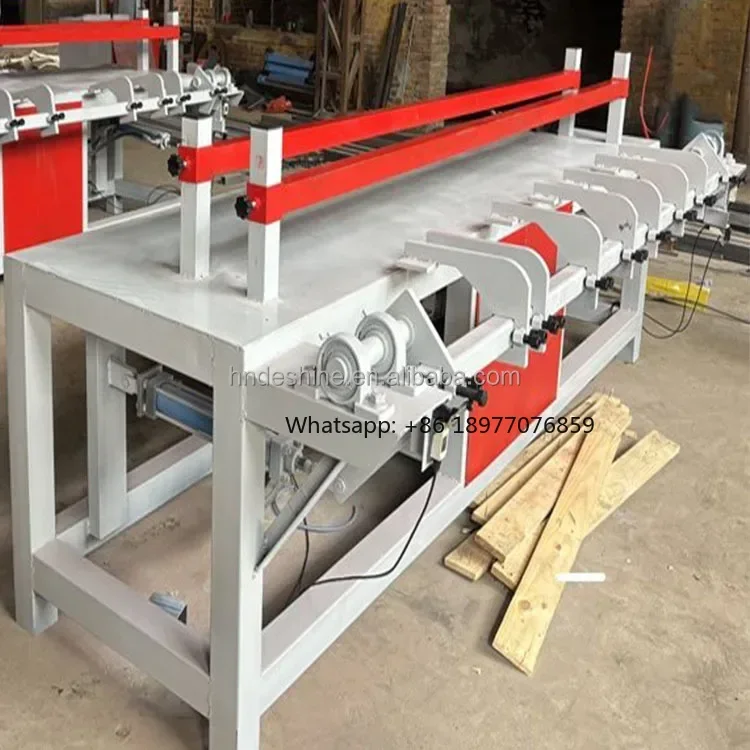 Dismantling Waste Wood Dismantler Recycling Pallet Band Saw Machine
