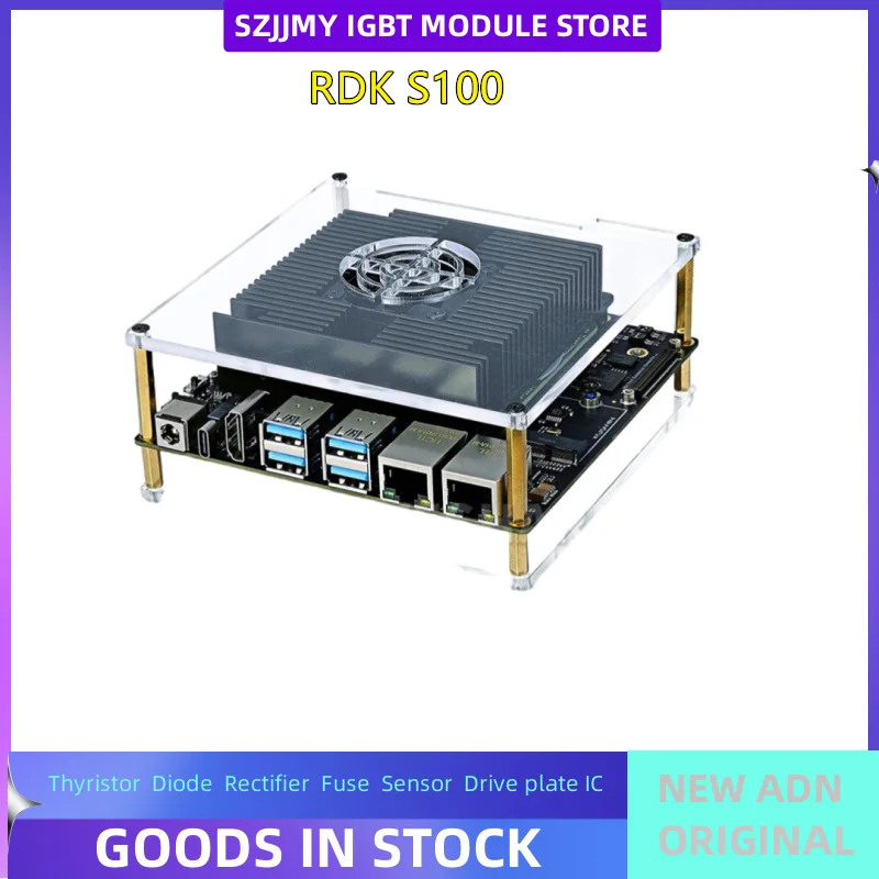 

D-Robotics RDK S100 Sweet Potato Robot AI Intelligent Development Kit with 80TOPS Computing Power NEW ORIGINAL IN STOCK