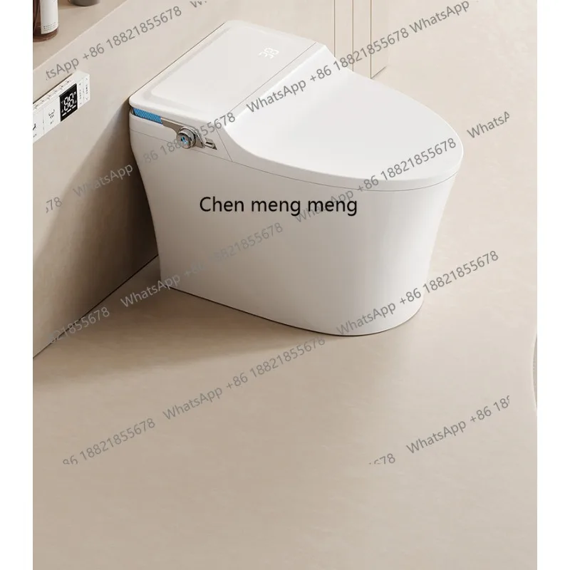 

Smart toilet ergonomic one-button lift cover flush capacitive foot feeling, fully automatic