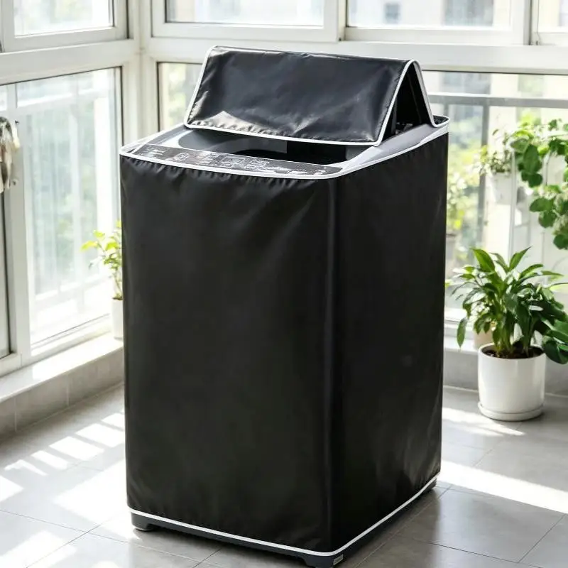 Top Loading Washer Dryer Cover Waterproof Dustproof Sun Proof Protective Cover For Most Household Washing Machine