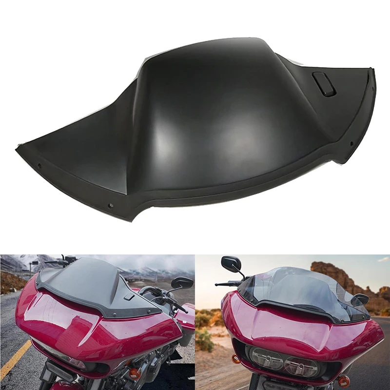 

Gloss Black Inner Fairing Air Duct Cover For Harley Davidson Road Glide FLTRX 2015-2023 Ultra CVO FLTRU Front Cowl Replacement