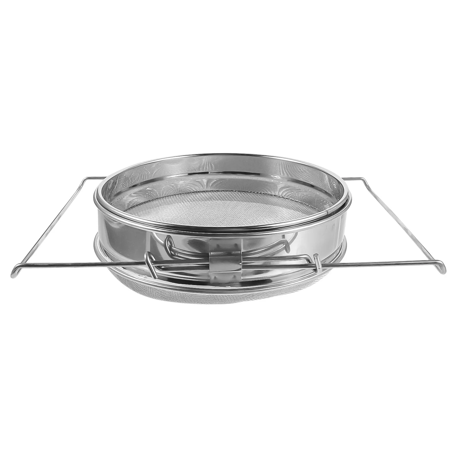 Premium Stainless Steel Honey Sieve Filter for Beekeeping Home Honey Processing Impurity Removal Smooth Edge Safe Easy Clean