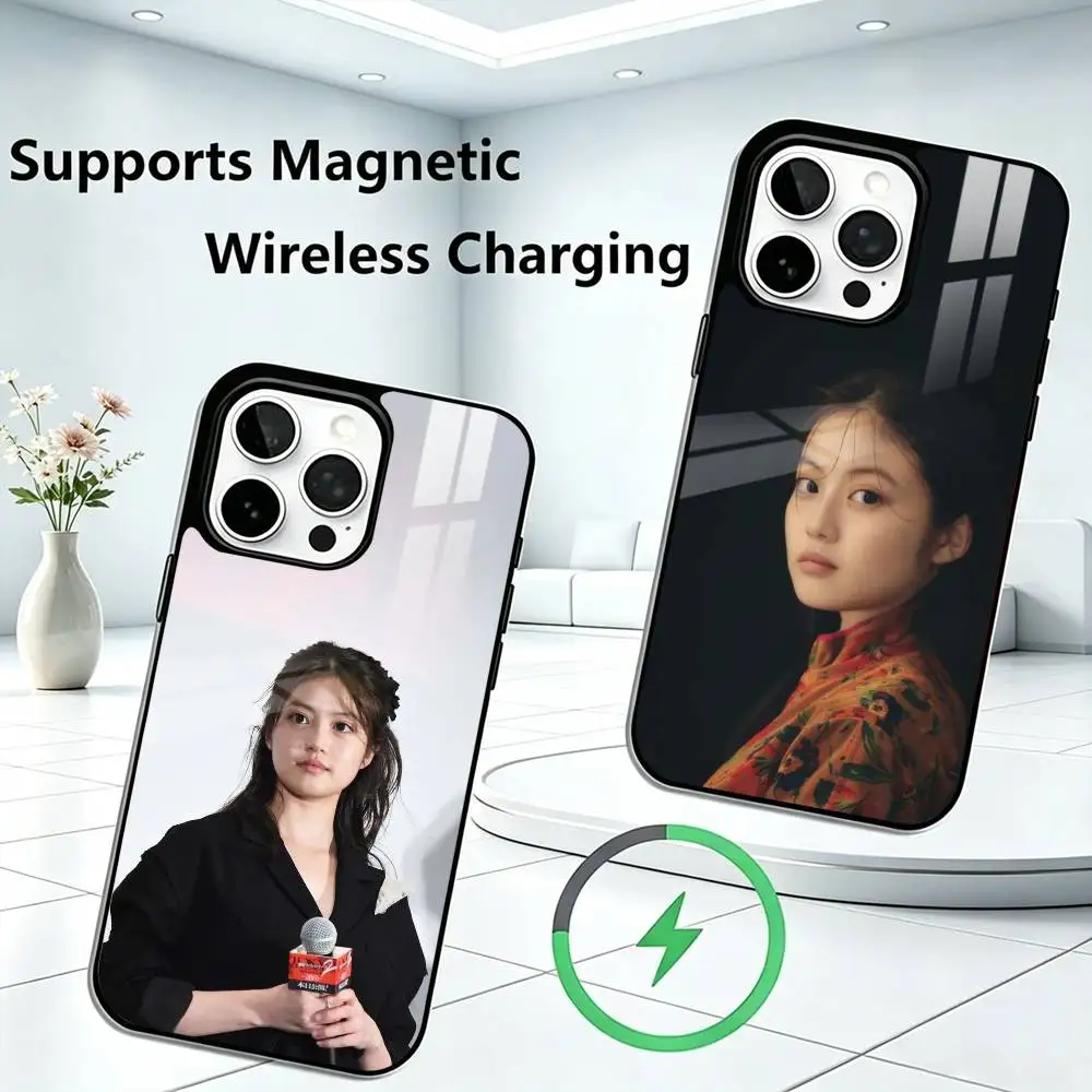 Funda para Teléfono Imada-A Mio ANPAN para iPhone 17, 16, 15, 14, 13, 12, 11 Plus, Pro, Permite Carga Inalámbrica Magnética, Regalo