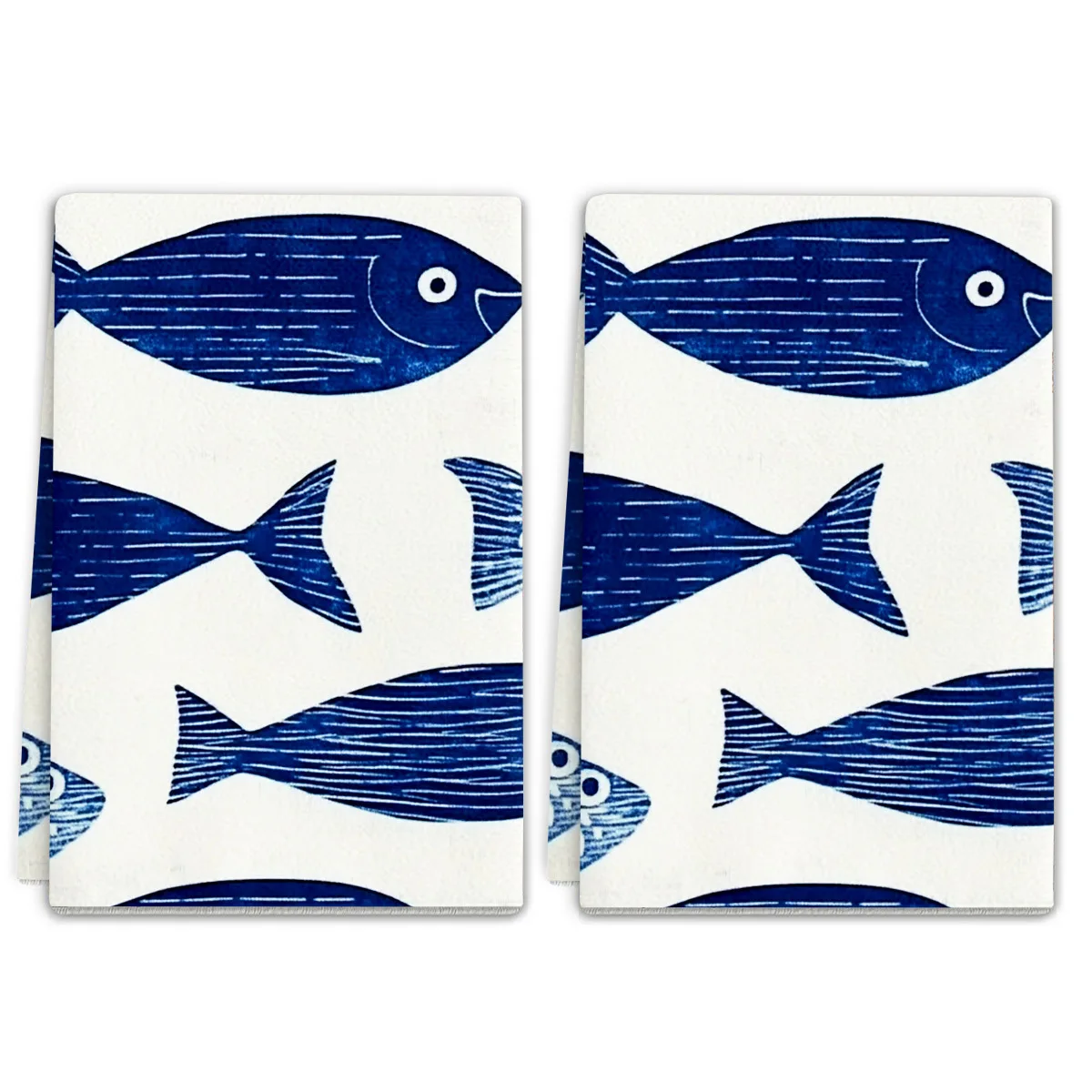 Microfiber Printing Kitchen Towel Pattern Holiday Farmhouse Kitchen Daily Necessities