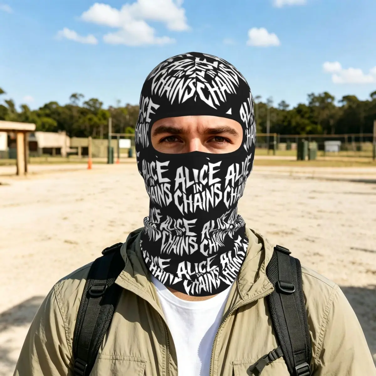 Alice In Chains Rooster Dirt Layne Staley Rock Breathable Thin Balaclava Full Face Mask Sun Protection Neck Gaiter Motorcycle