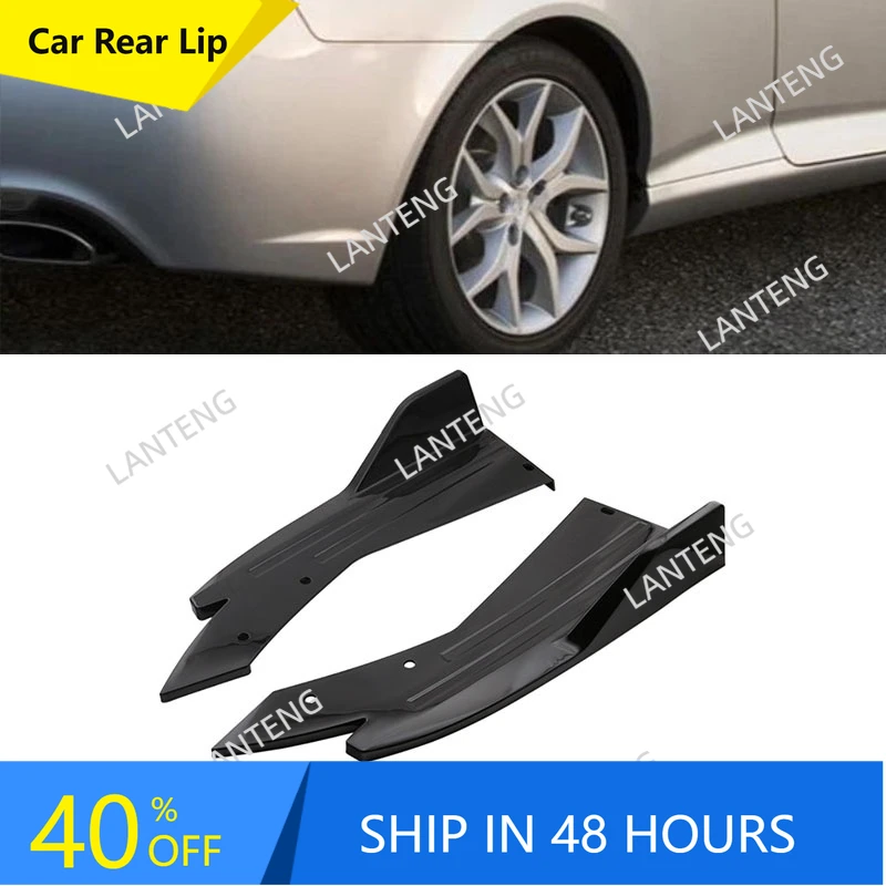 

Задний бампер автомобиля, диффузор для губ, сплиттер, спойлер, комплект кузова для H-yundai Tiburon, крылышки, боковое расширение, защита от царапин, черный