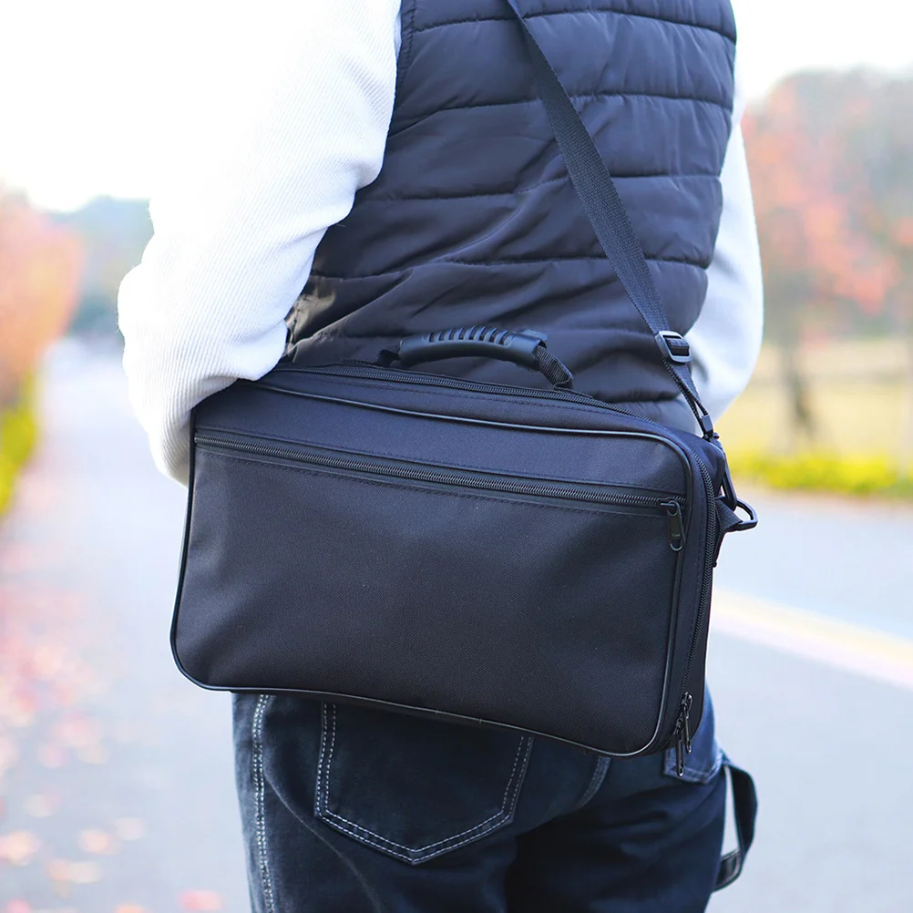 

Waterproof Oboe Shoulder Bag Durable Oxford Cloth Oboe Carrying Bag Protective Instrument Storage Pouch Large Capacity