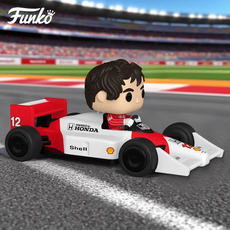 

Genuine Edition FUNKO POP Formula 1 McLaren Team Ayrton Senna Action Desktop Decoration Ornament Model Toys Collectible Model