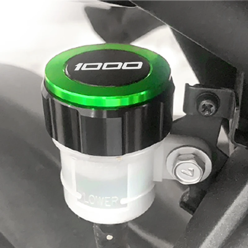 For Kawasaki Z1000 Z1000R Z 1000 2011-2024 Motorcycle front and rear brake fluid tank cap protection and filler port Accessories