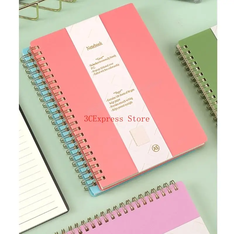 Notebook pengikat kembar kembar 160 halaman perguruan tinggi jurnal jurnal notepads untuk kantor