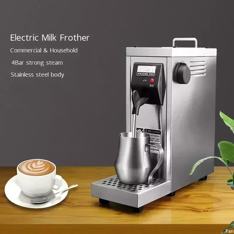 

WPM -MS-130D Steam Milk Frother Home Commercial Profession Pumped Steam Engine Tea Shop Beverage Heating Coffee Bubble 1450W