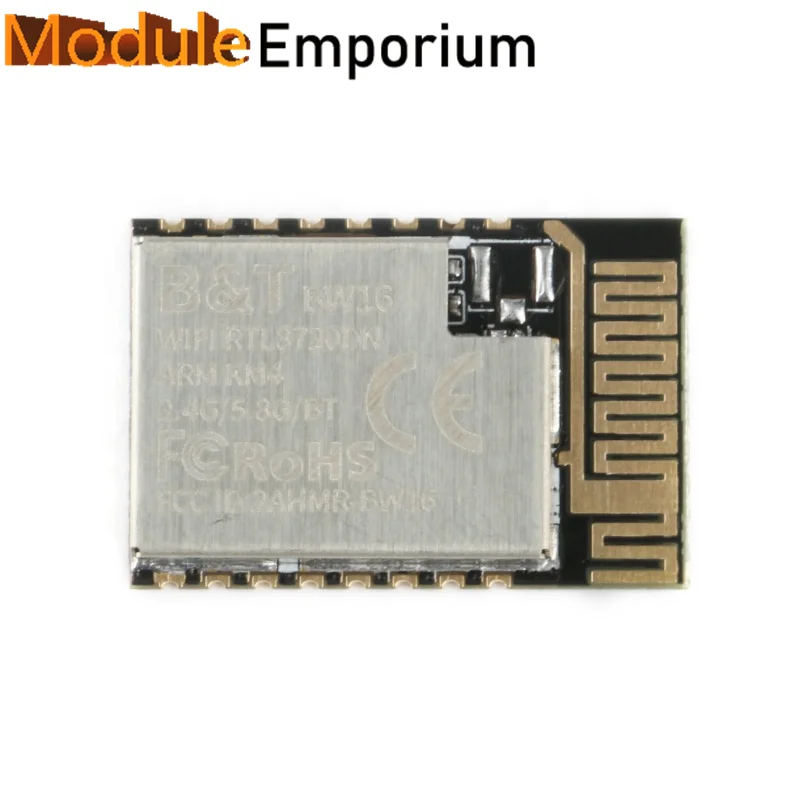 Dwuzakresowy niskoenergetyczna IIC SPI UART PWM 3.3V 2.4G 5G BLE 5.0 moduł bezprzewodowy WiFi RTL8720DN BW16