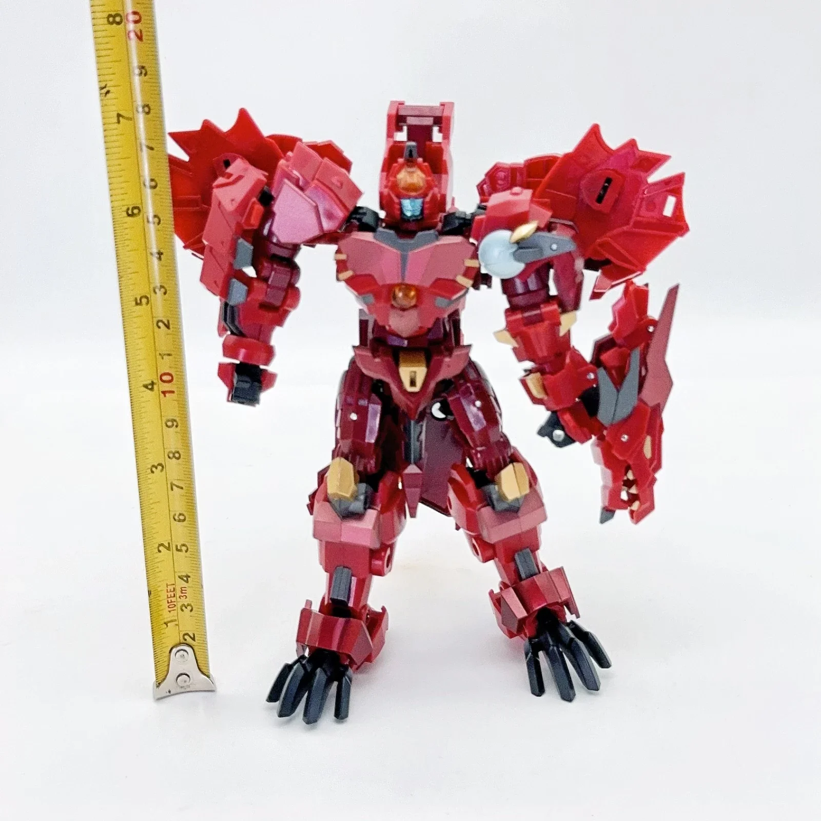 In Stock Transforming Toys JinBao Mini Flame Dragon 8871 Red  Robot Model Action Doll Figures Toys Collection Gifts Anime