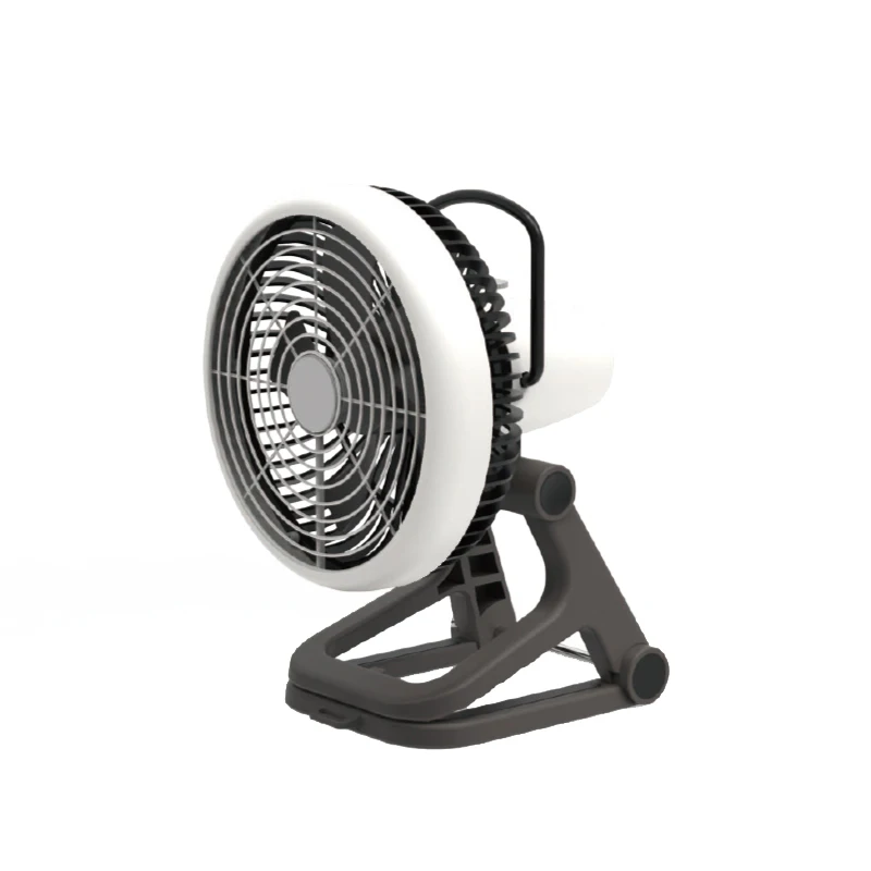 

New Product Outdoor Electric Fan Camping Type-C Fast Charge Ipx4 Waterproof Timing Function Drop-Proof Design