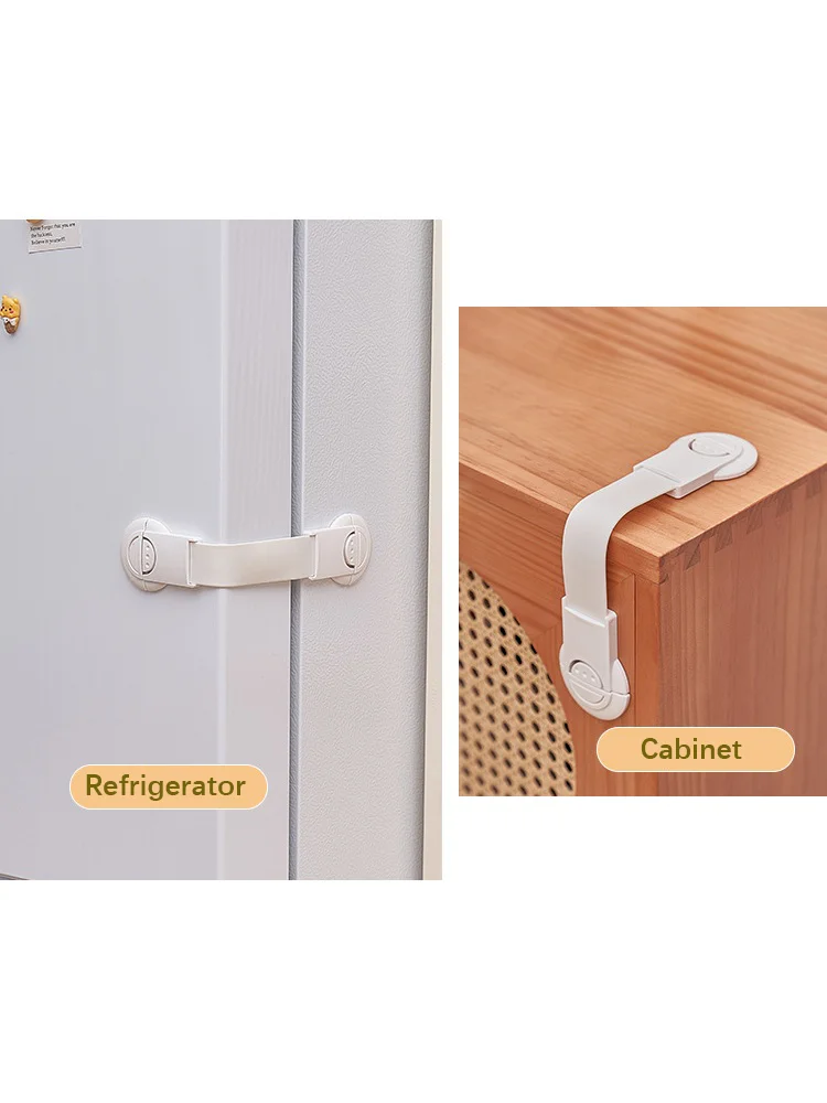 Child safety cabinet locks drawer cabinet door multifunction latch refrigerator locks baby safety locks anti-opening latch