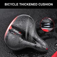 Mountain Bike Seat High Elastic Shock Absorber Bike Pad Pu Cushion Accessories Saddle Thickened