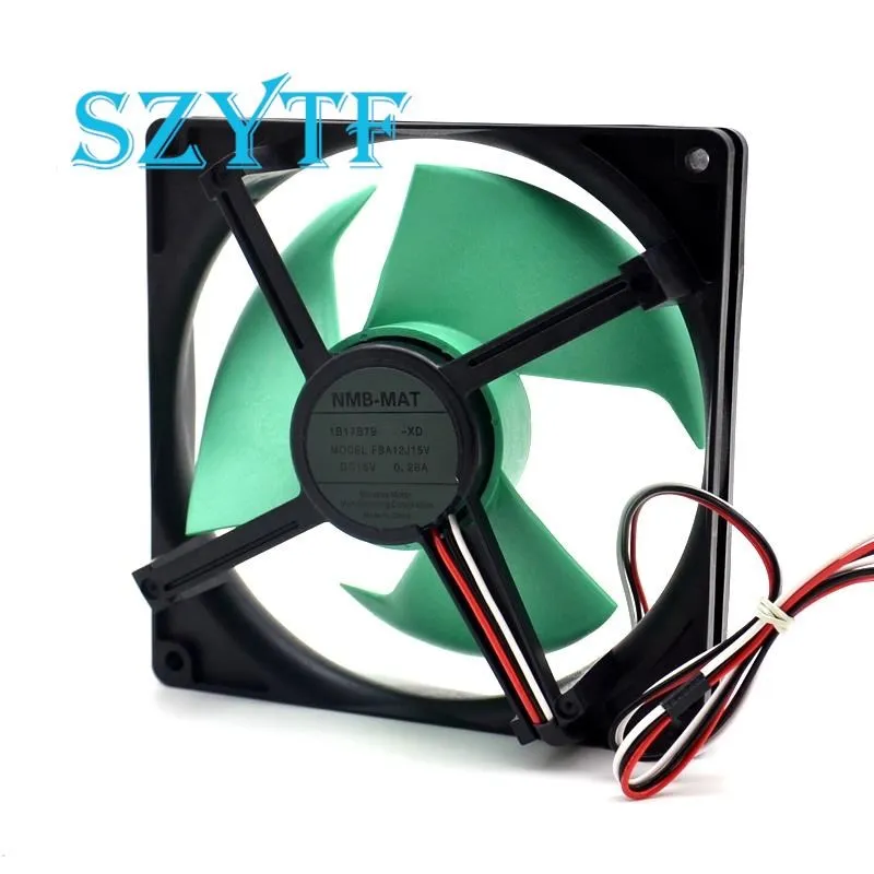 For NMB DC15V 0.28A FBA12J15V refrigerator cooling fan