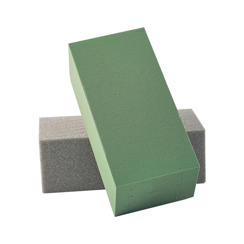 

22.5x10.5x7cm Dry Floral Foam For Artificial Flowers Wet Floral Foam Bricks Grey Florist Blocks For Flower Arrangement
