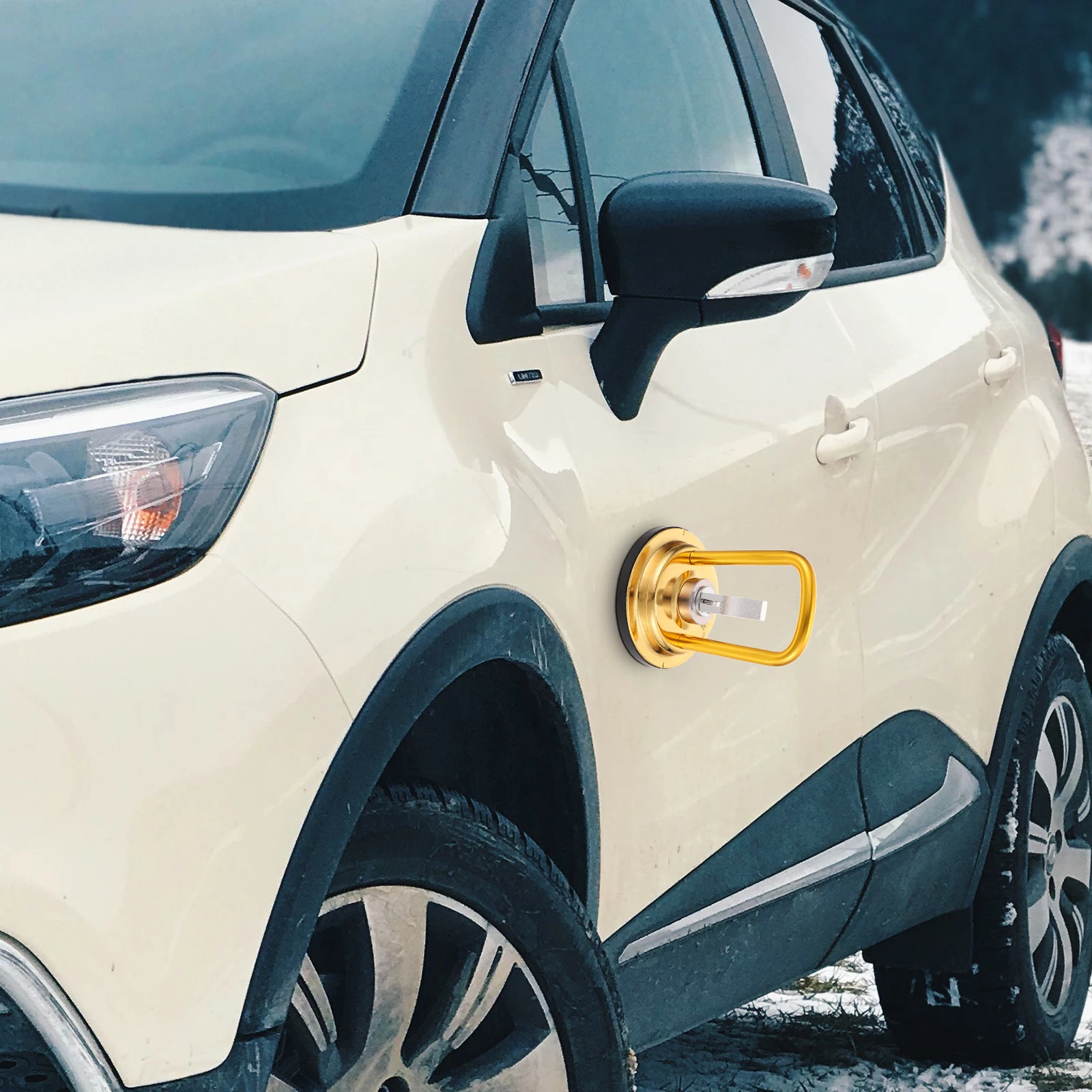 

Car Dent Puller Suction Cup Remover Rubber Repair Tool for Body Dings Small Dents Vehicle Stainless Steel Natural Rubber Easy