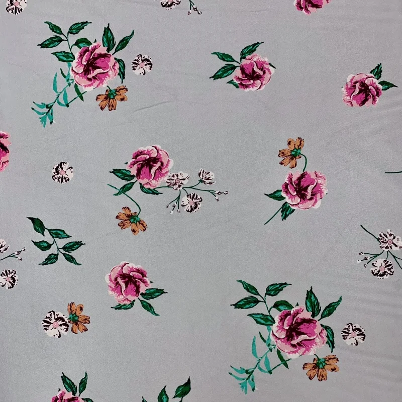 

1 метр, 95% шелк шелковицы, 5% спандекс, 22 мама, ткань из тяжелого жоржета, синие маленькие цветы, 108 см, ширина 42,5 дюйма по дворам JX137