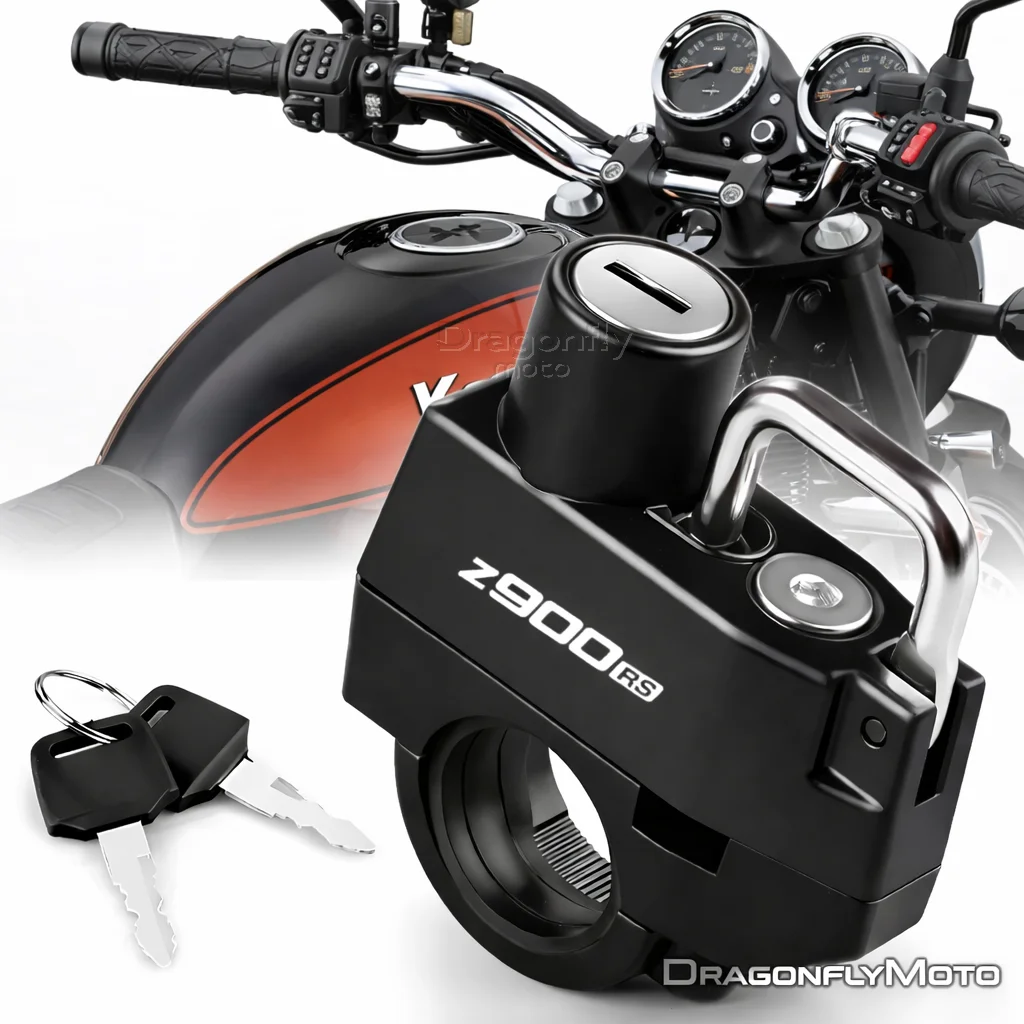 

Motorcycle Helmet Lock For KAWASAKI Z900RS Z 900RS Z900 RS Anti-theft Locker Helmet Lock Locking Device Rustproof Anti-theft