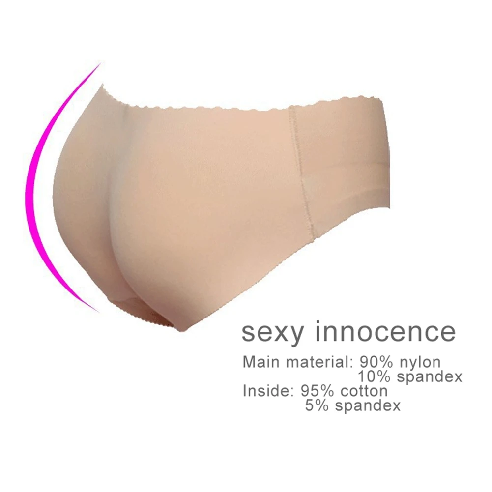 Women Butt Lifting Padded Enhancer Panties Booty Lifting Underwear Shapewear Thicken Seamless Fake Padding Briefs