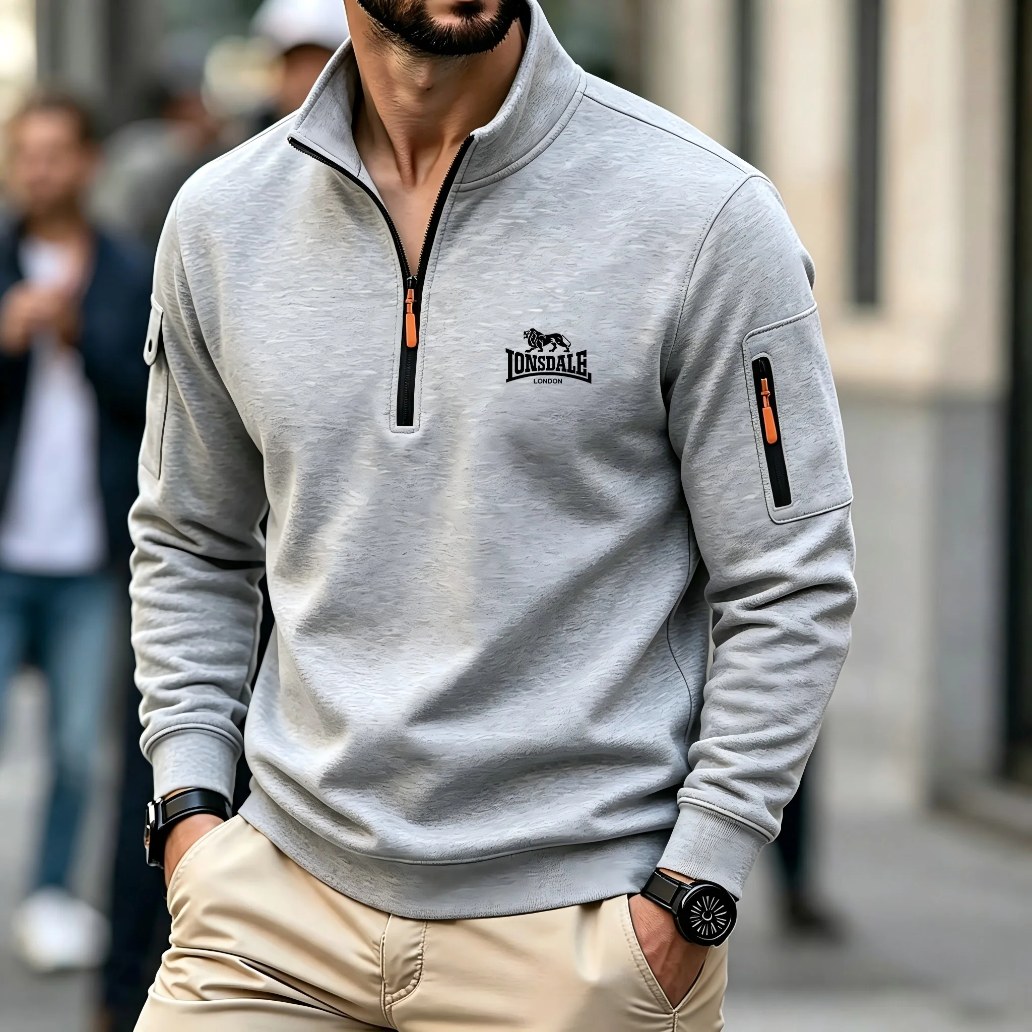 Men's Hooded Sweatshirt Spring - Winter Clothing Fashion review and price