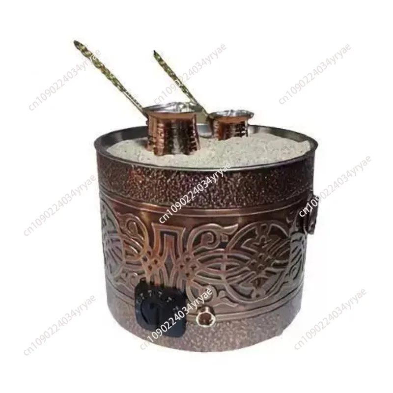 Authentic Turkish Arab copper electric hot sand coffee machine heater