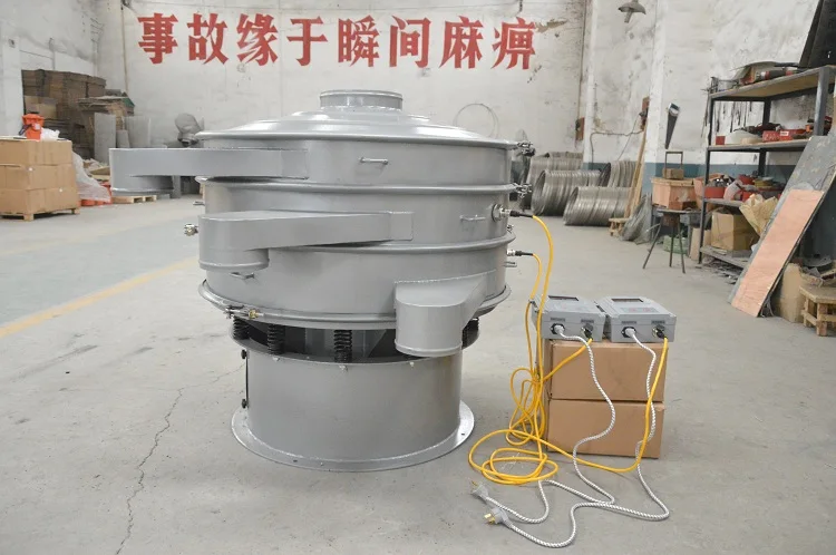 آلة المغربل المرشح الاهتزازي لصناعة FlourFood 400 شبكة مسحوق التلك الصباغ أصباغ مسحوق الجرافيت بالموجات فوق الصوتية