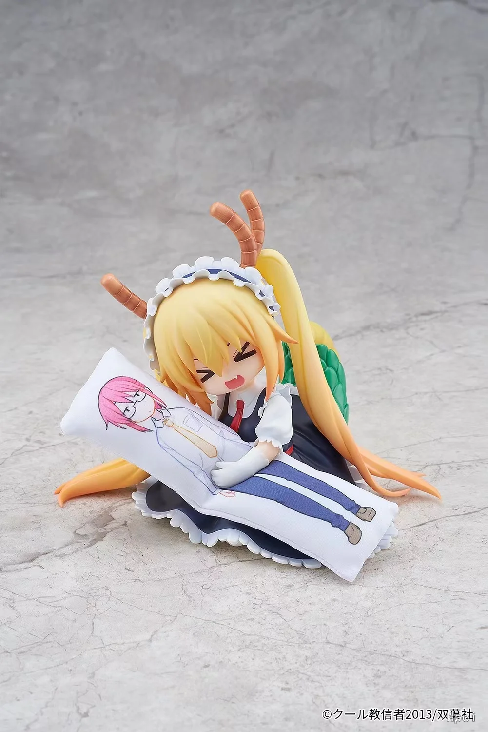 100% Original RIBOSE Miss Kobayashi\'s Dragon Maid Tohru Anime Figures PVC Action Figure Collectible Model Toys Ornaments Desktop