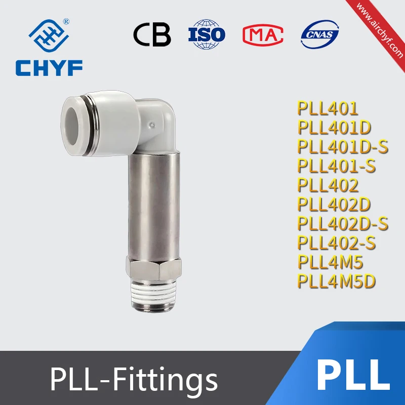 

Pneumatic Fitting PLL Series PLL401 PLL401D PLL601 PLL601D