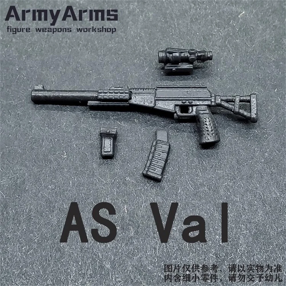Snail ArmyArms 1/50 Puppe Soldat ca. 3,5 cm AS Val Silenced Rifle Modell Spielzeug Nicht Launch Ausrüstung Geschenk auf Lager