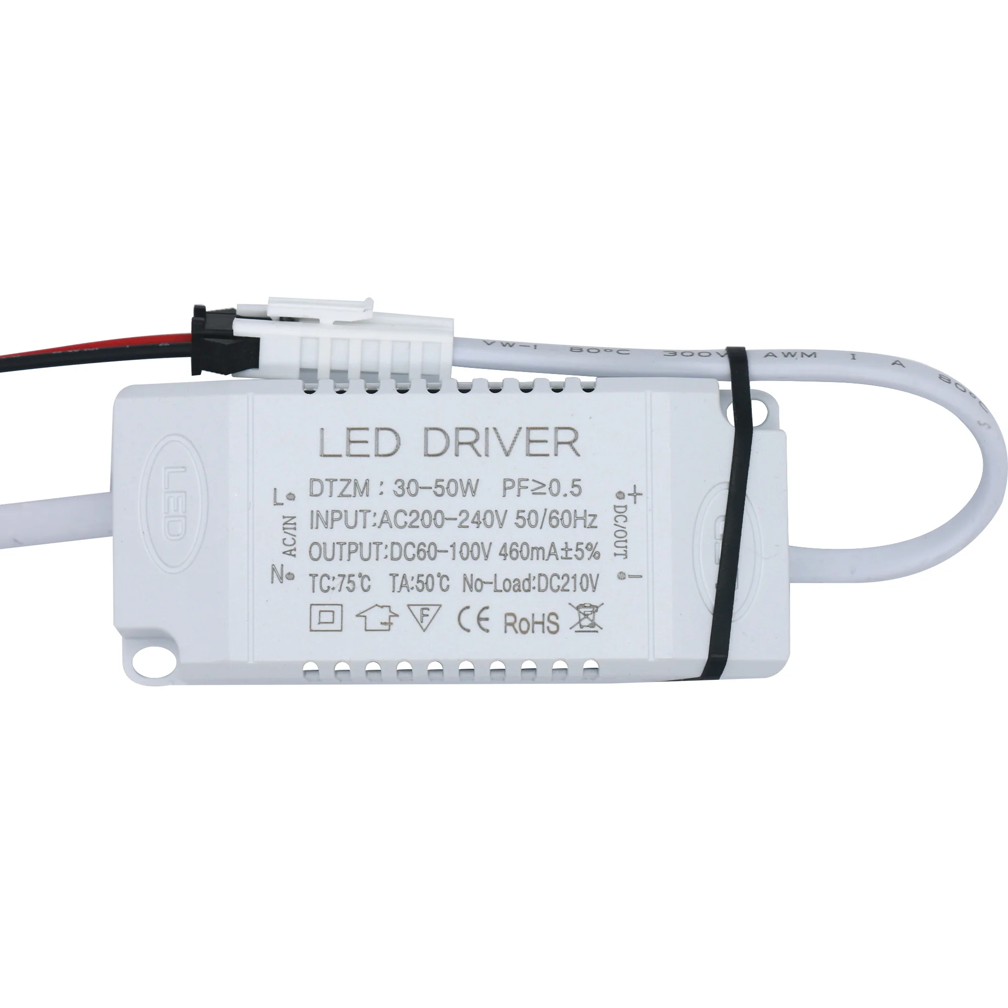 Imagem -04 - Transformador de Luz Led para Bulbo Spot Driver Led Adaptador de Energia Tira Faça Você Mesmo 3050w 6080w 480600ma Ac200v Dc80147v