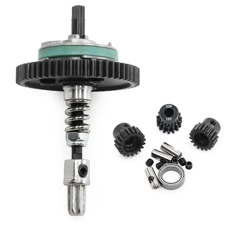 

Steel Metal Gear 54T+15T+17T+19T+Deceleration of rotating shaft set for Trxs Slash 4x4