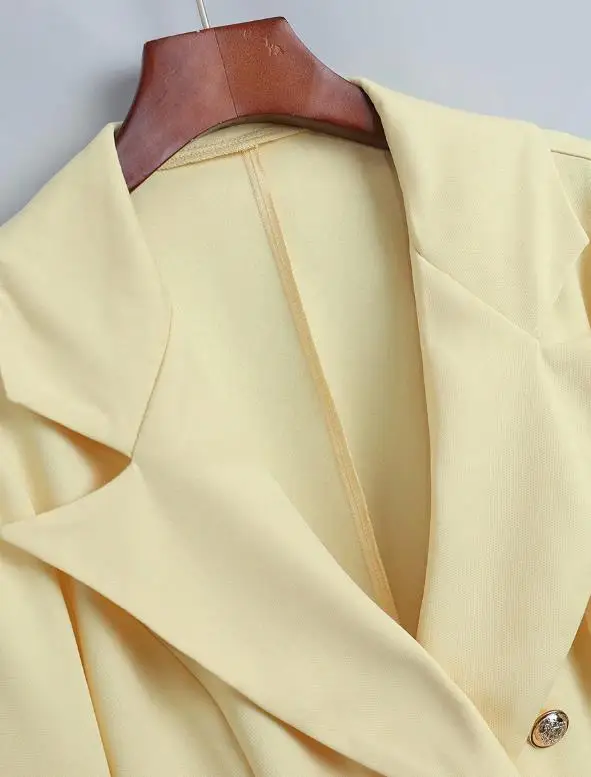 여성 투피스 세트 2025 가을 겨울 패션 기품 있는 재킷 플리츠 스커트 세트 심플 출퇴근 우아한 투피스 세트